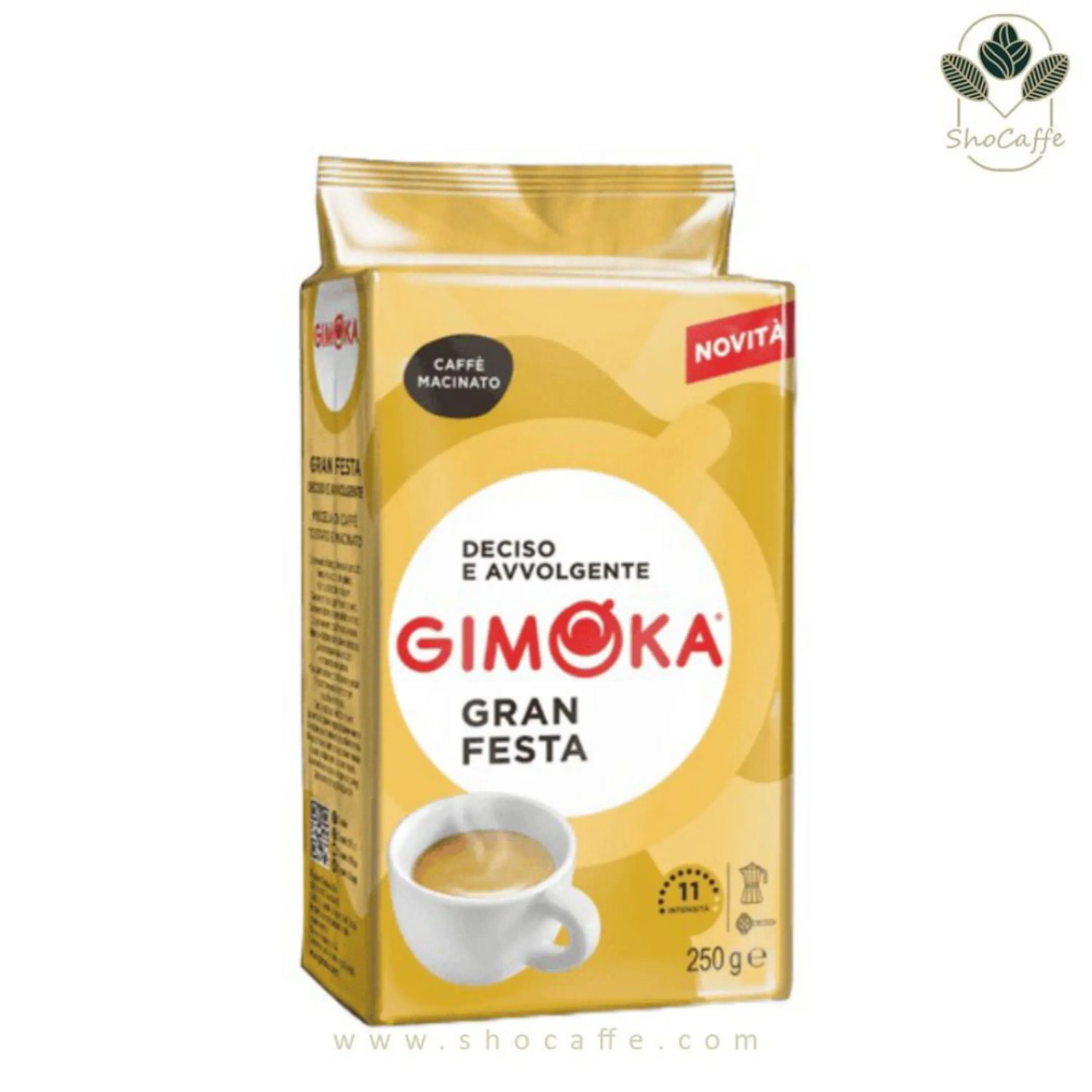 پودر قهوه جیموکا گرن فستا 250 گرمی Gimoka Gran festa